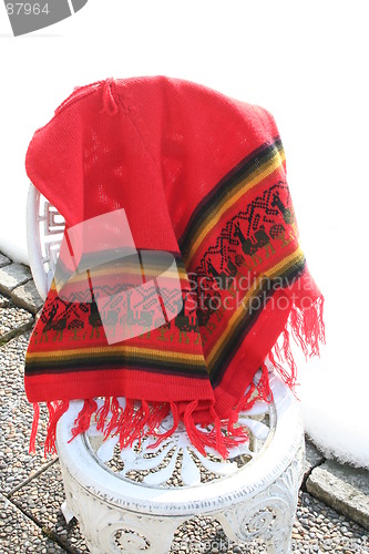 Image of Red poncho