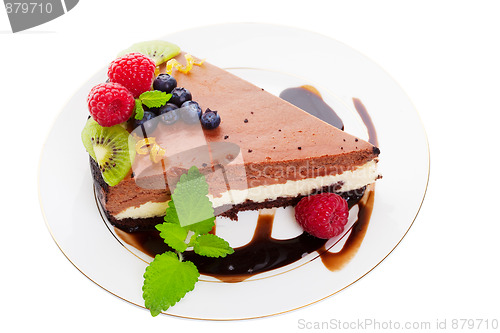 Image of Chocolate cheese cake