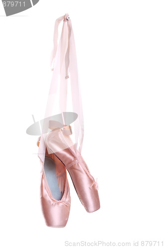 Image of Hung ballet shoes
