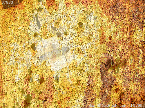 Image of Rusty peeling paint