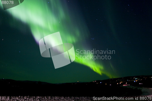 Image of Colorful Aurora band