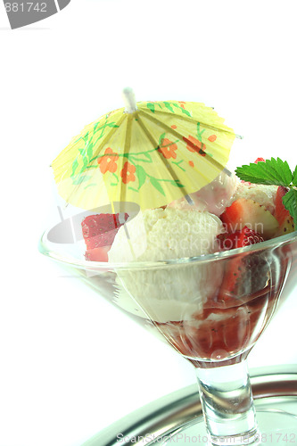 Image of Strawberry ice cream