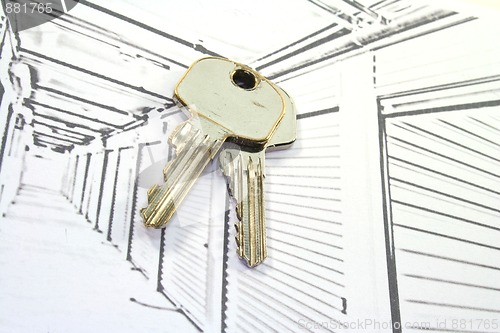 Image of Self Storage Units with keys