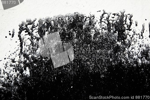 Image of grunge black and white wall