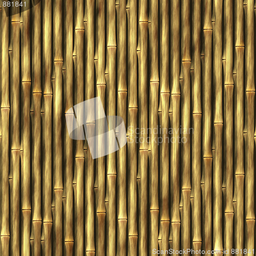 Image of Bamboo Wall Background