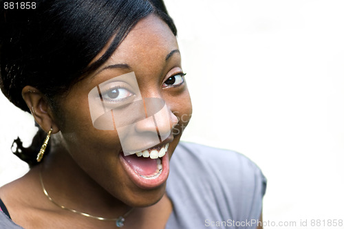 Image of Happy Young Woman