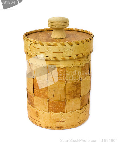 Image of Birch bark box