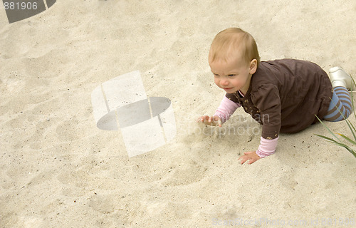 Image of Child on beach