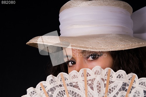 Image of White fan