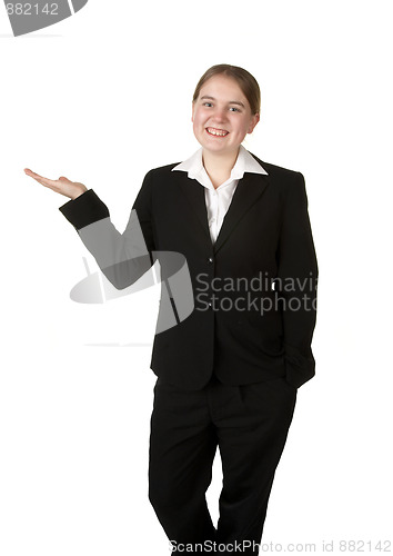 Image of young business woman 