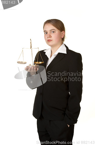 Image of young female lawyer
