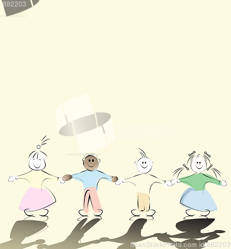 Image of happy kids
