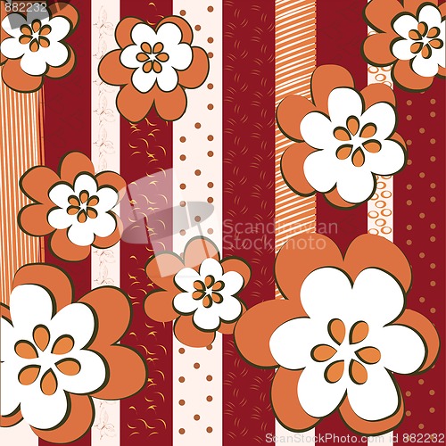 Image of seamless floral