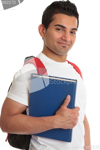 Image of Smiling college student