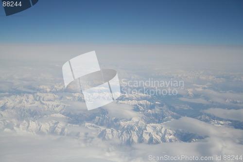 Image of The Alps peaks