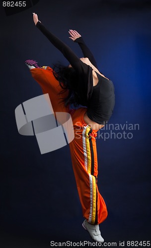 Image of Woman in dance move