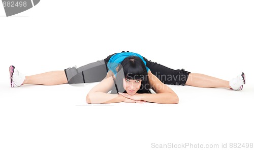 Image of splits exercise