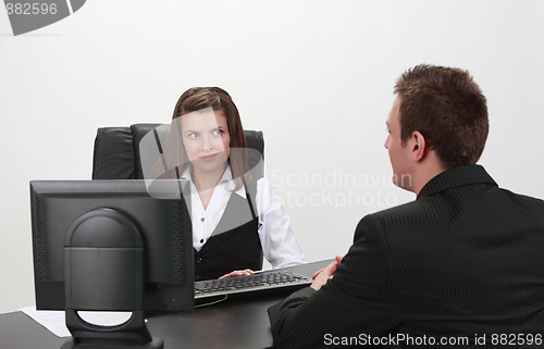 Image of The interview