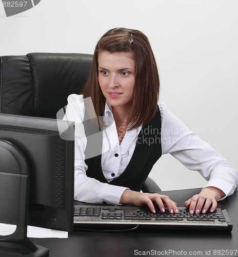 Image of Young businesswoman