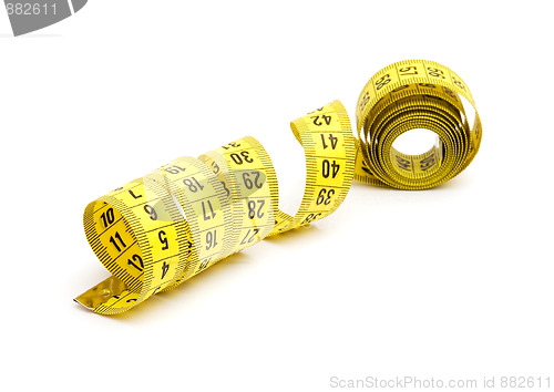 Image of Yellow measuring tape