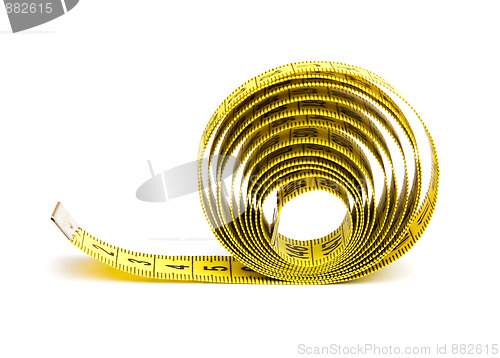 Image of Yellow measuring tape