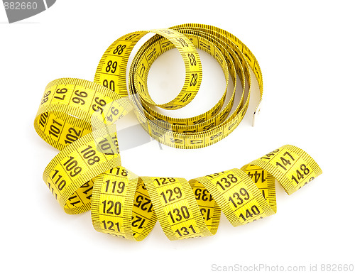 Image of Yellow measuring tape