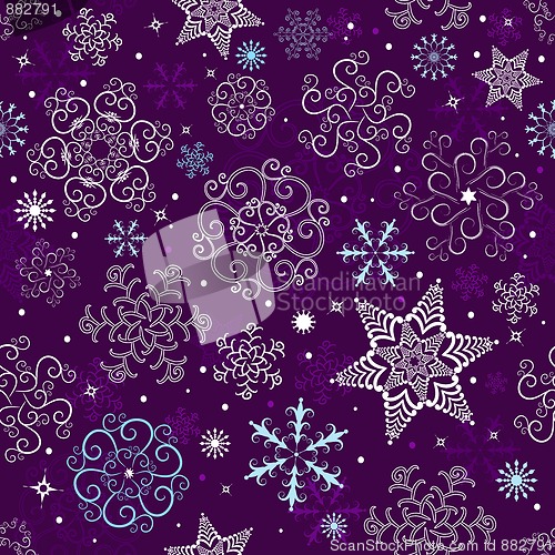 Image of Christmas seamless pattern 