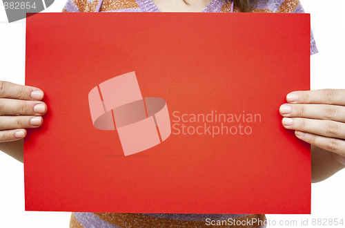 Image of Red paper