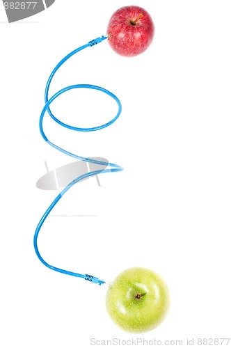Image of Conceptual shot with appales