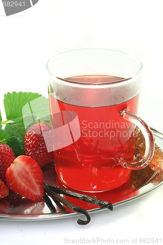 Image of Strawberry vanilla tea