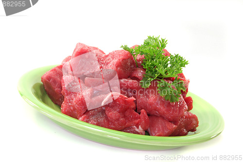 Image of raw Stew