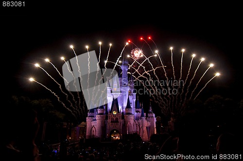 Image of Disney fireworks