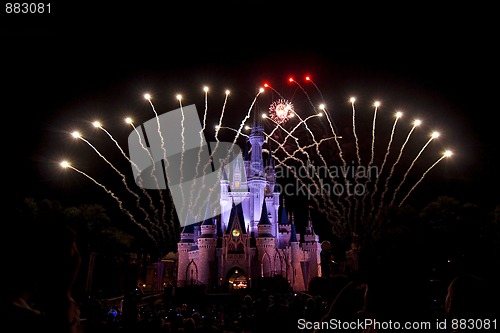 Image of Disney fireworks