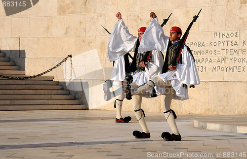 Image of Changing of the Guard in Athens