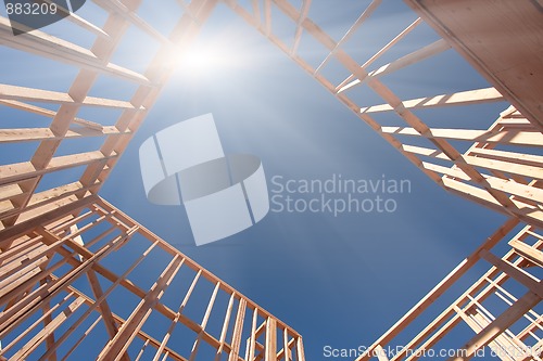 Image of Construction Framing Abstract