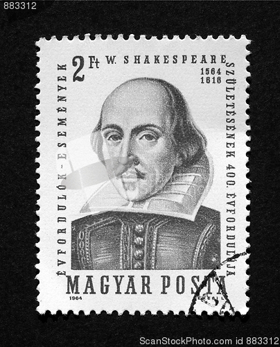 Image of Shakespeare Stamp