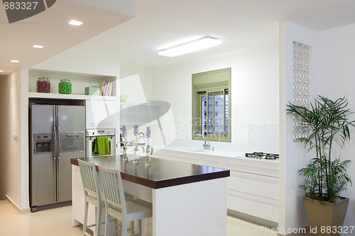 Image of New kitchen in a modern home