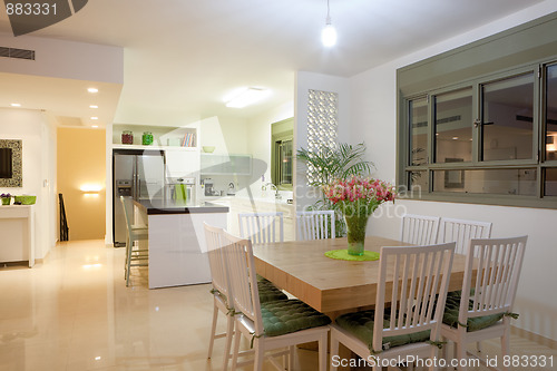 Image of New kitchen in a modern home