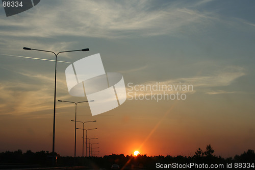 Image of Evening Sky