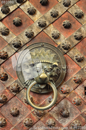 Image of Chapel - detail of door