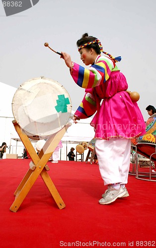 Image of Korean drummer