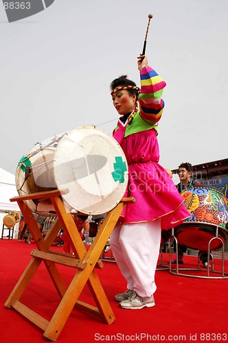 Image of Korean drummer