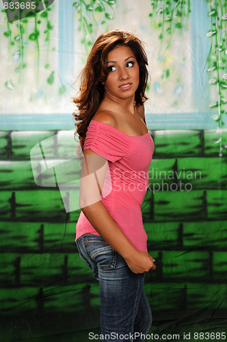 Image of Brunette