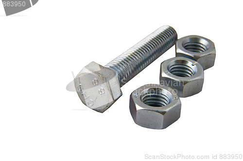 Image of Bolt and nuts