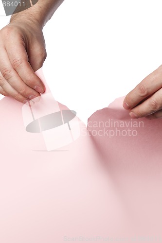 Image of Tearing pink