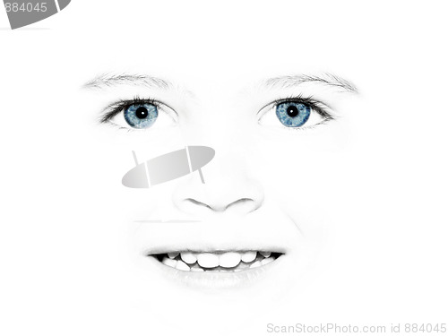 Image of Child's pretty face