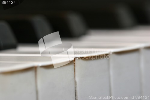 Image of Macro of piano