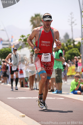 Image of Runner in ironman