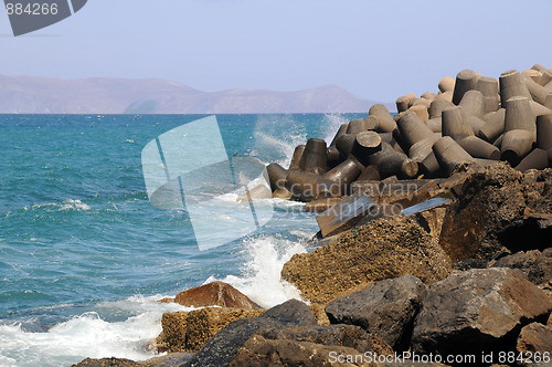 Image of Breakwater in Greece