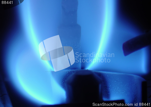 Image of Blue flame
